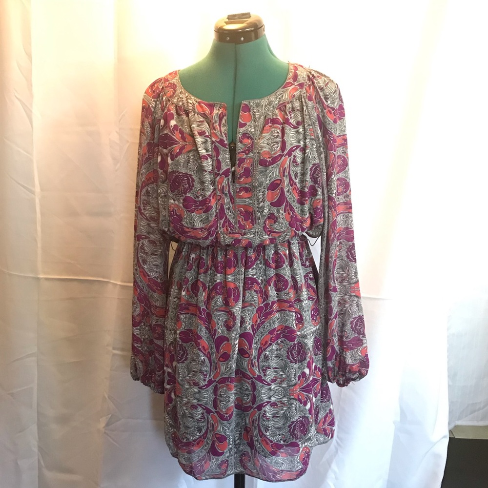 Vibrant print dress
